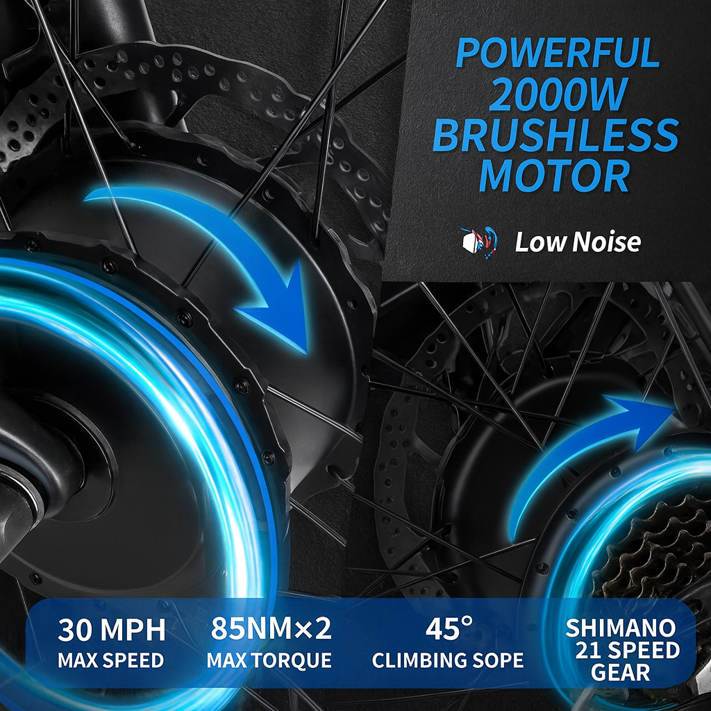 TorqueMaxx Mountain Breeze E-Bike