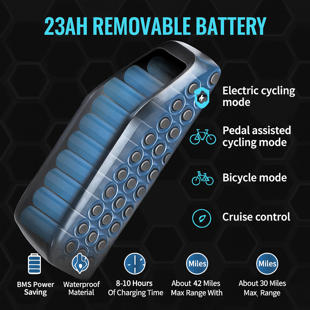 TorqueMaxx Mountain Breeze E-Bike