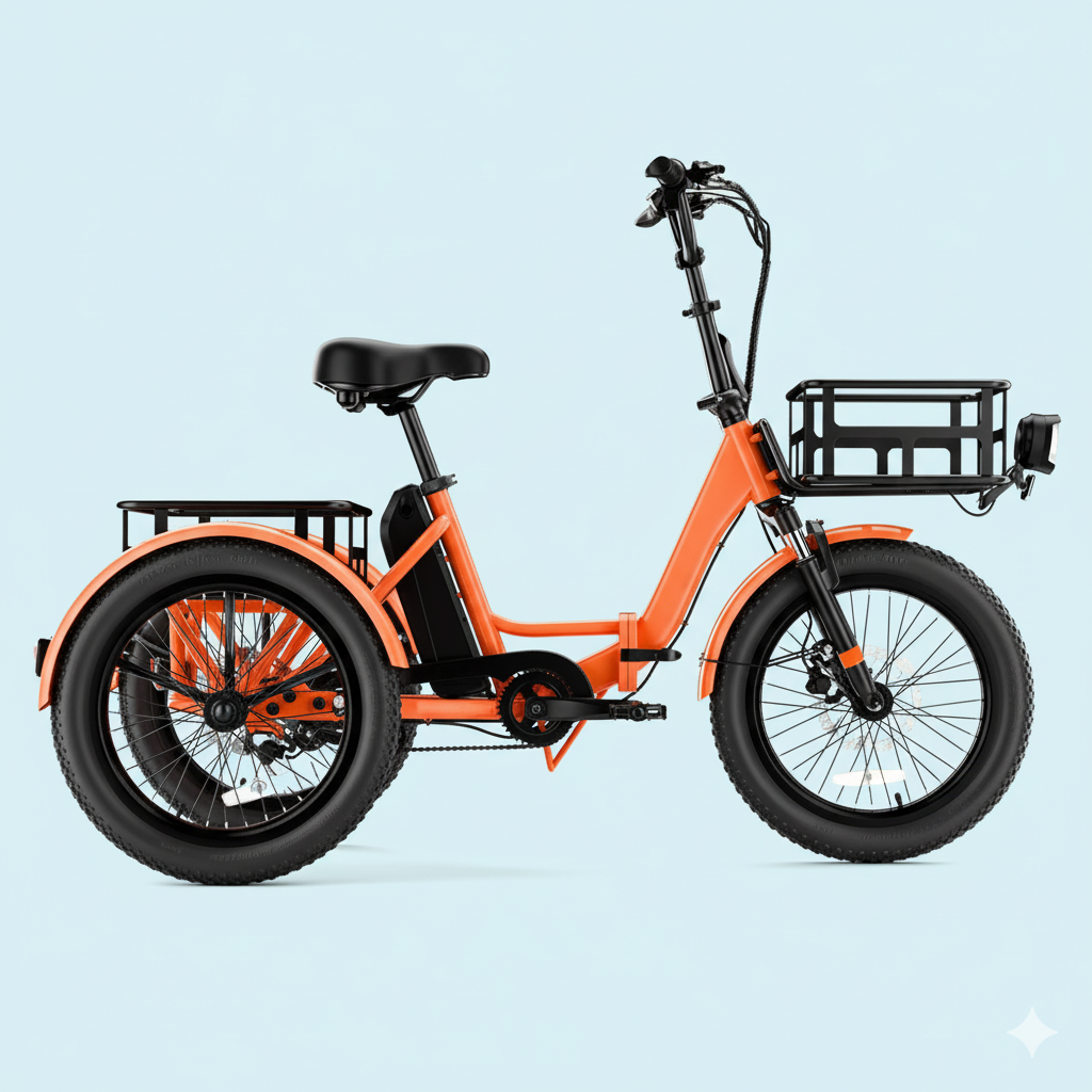 TorqueMaxx EasyFold Electric Trike