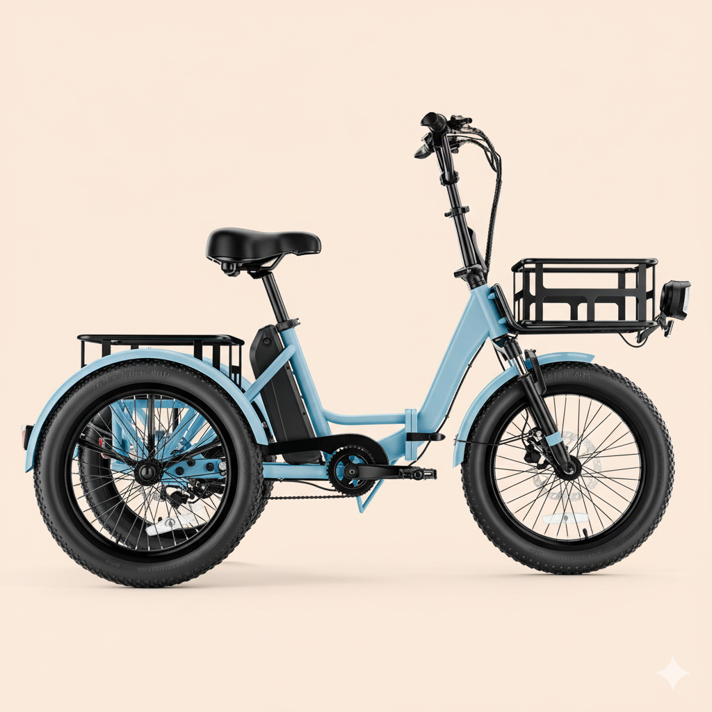 TorqueMaxx EasyFold Electric Trike