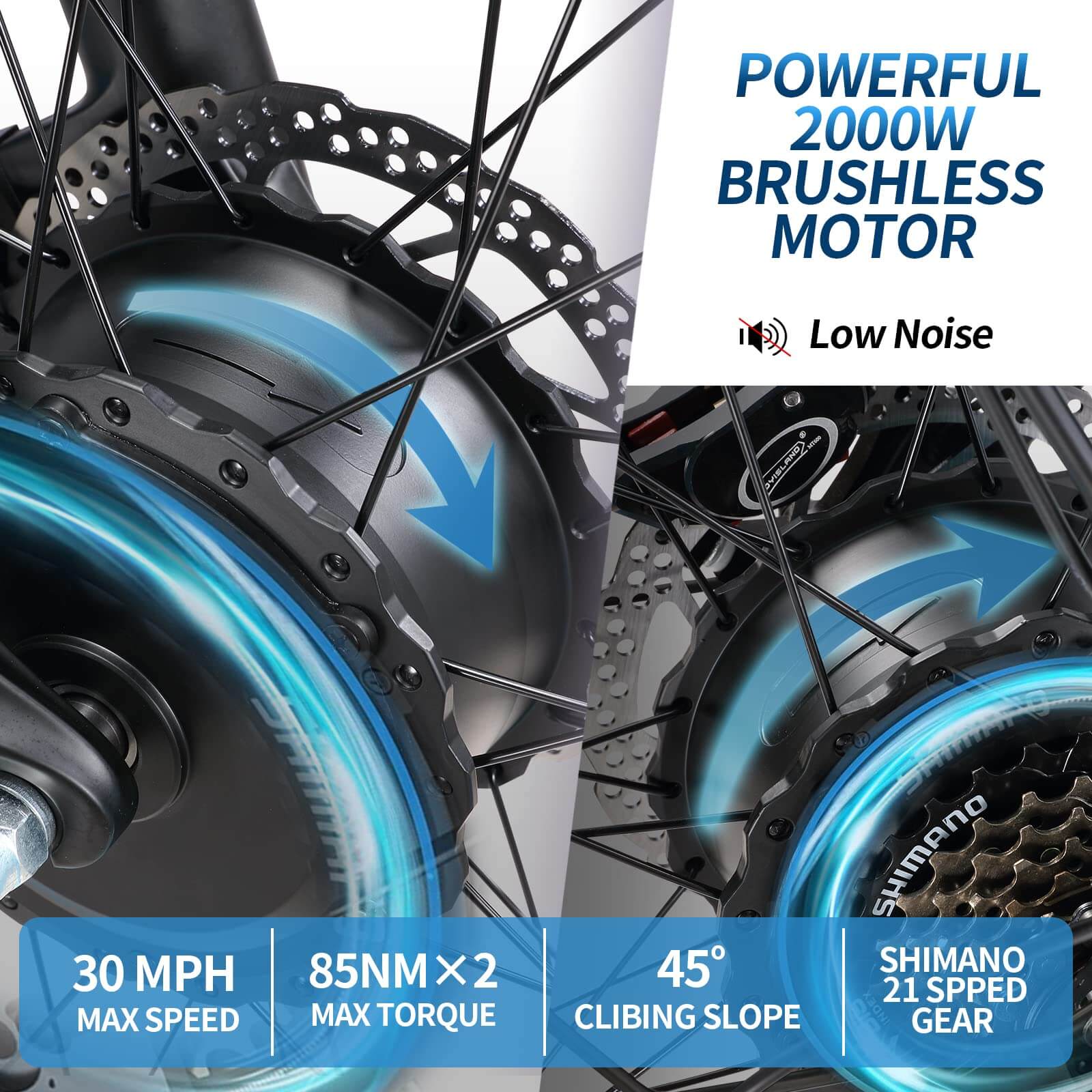 TorqueMaxx Mountain Breeze E-Bike